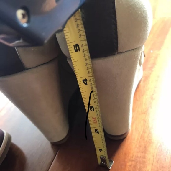 Rag & bone suede PLATFORM LACE UP SHOES - Picture 8 of 8